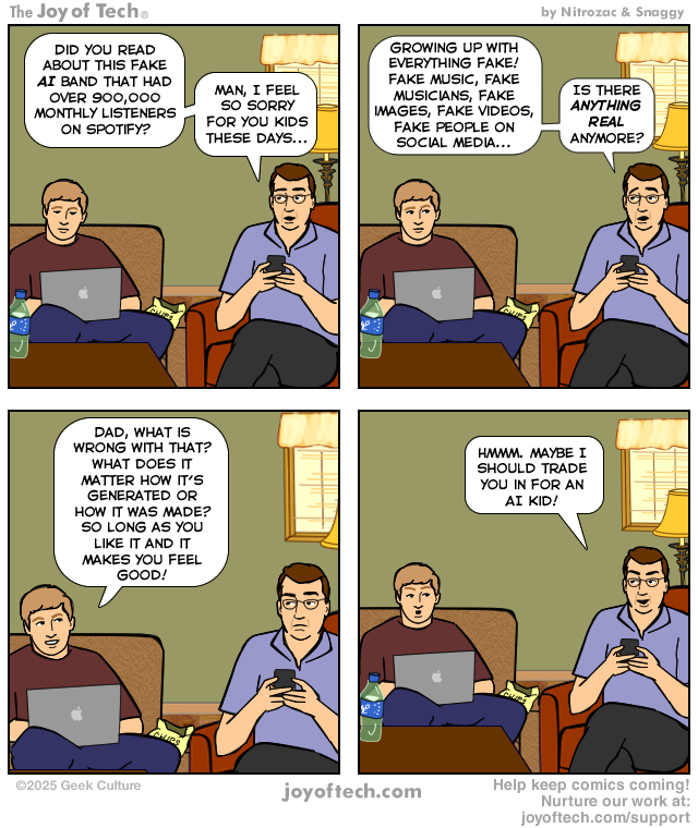 Is there anything real anymore?